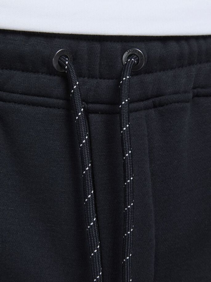 Спортивні штани JJIWILL LOGO JJBLOCKING SWEAT P. VG NOOS 12197199 Navy Blazer Jack & Jones L Темно-синій — фото 4