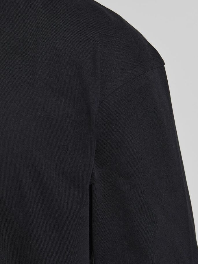 Светр JJERILEY TEE LS ROLL NECK SN 12190713-Black Jack & Jones XXL Чорний — фото 6