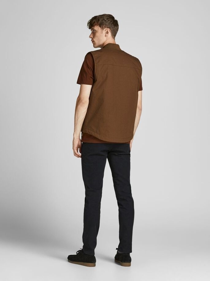 Штани JPSTMARCO JJFRED AMA CAVIAR 12193816-Caviar Jack & Jones 29/32 Чорний — фото 4