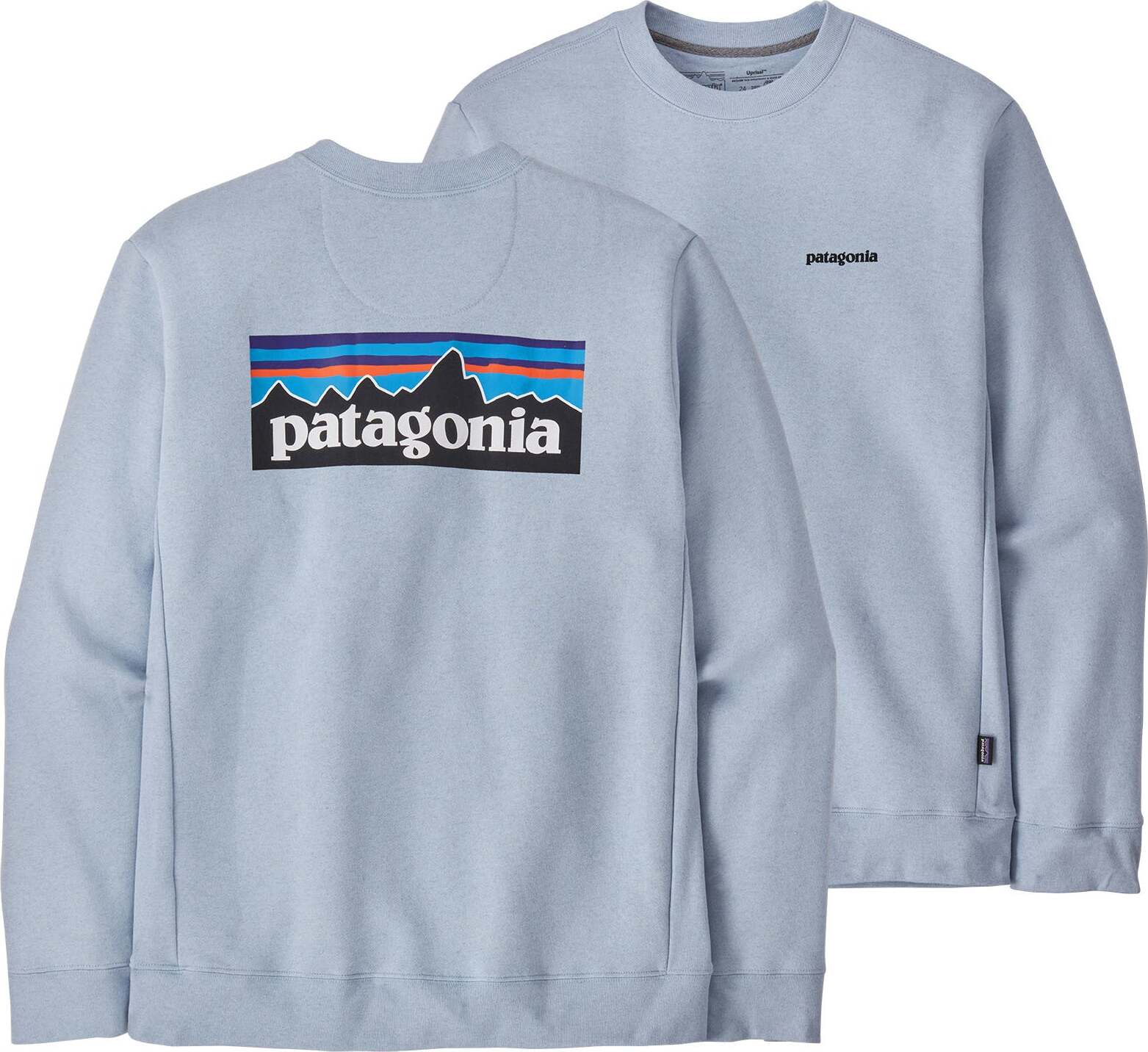 Світшот Patagonia P-6 Logo Uprisal Crew Sweatshirt Steam Blue — фото 3