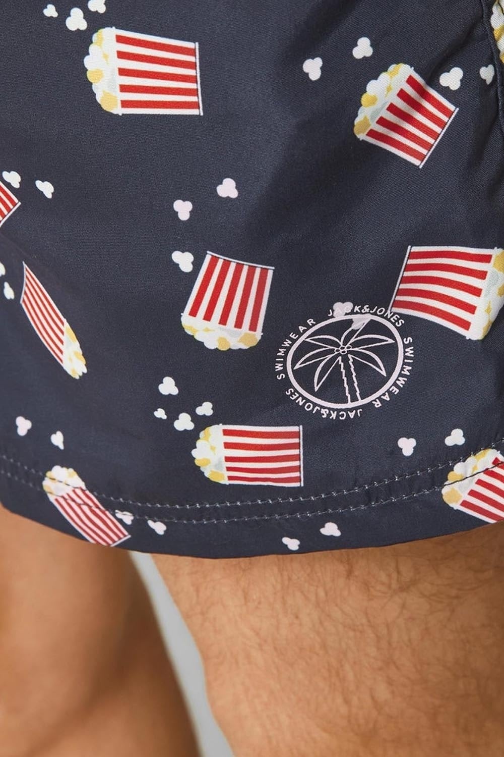 Шорти плавальні JPSTCRETE JJSWIM AKM FOOD 12203822-Navy Blazer Jack &amp; Jones XXL Темно-синій — фото 6