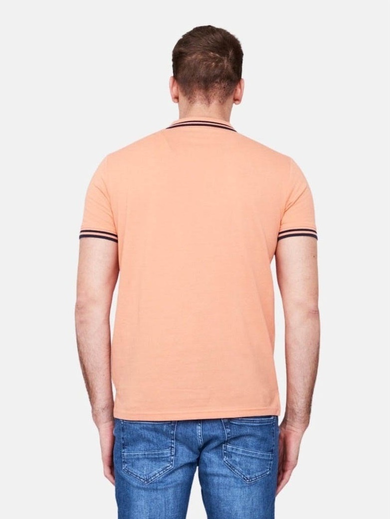 Поло JJNERY POLO12200511-Shell Coral-Fit:Standard Jack & Jones XXL Кораловий — фото 4