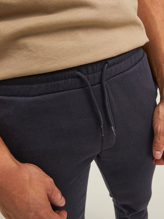 Штани JPSTGORDON JJJILOCK SWEAT PANTS IN 12213281-Black Jack & Jones M Чорний — фото 6
