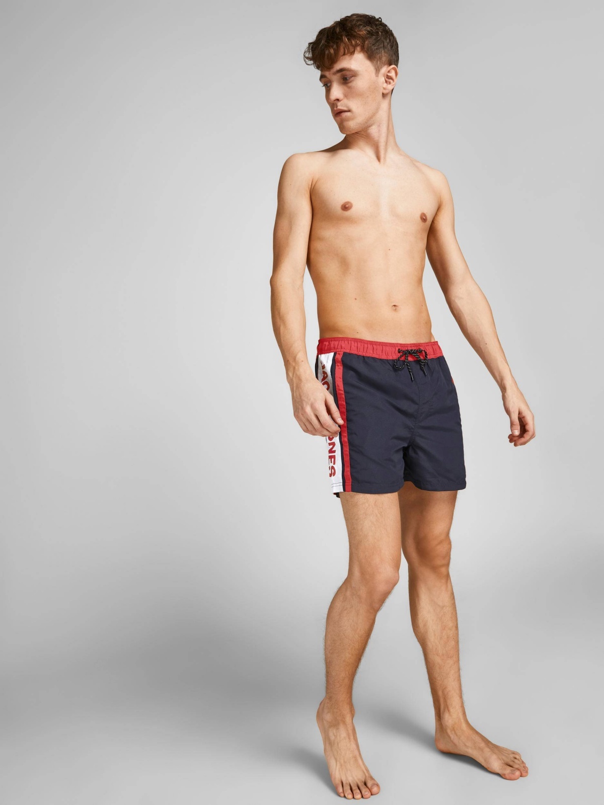 Шорти плавальні JPSTCRETE JJSWIM AKM TAPE SN 12204009-Navy Blazer Jack & Jones XXL Темно-синій — фото 6