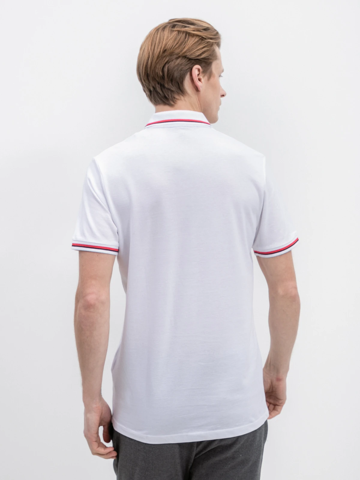Поло JJATLAS POLO SS 12221012-White Jack & Jones XXL Білий — фото 5