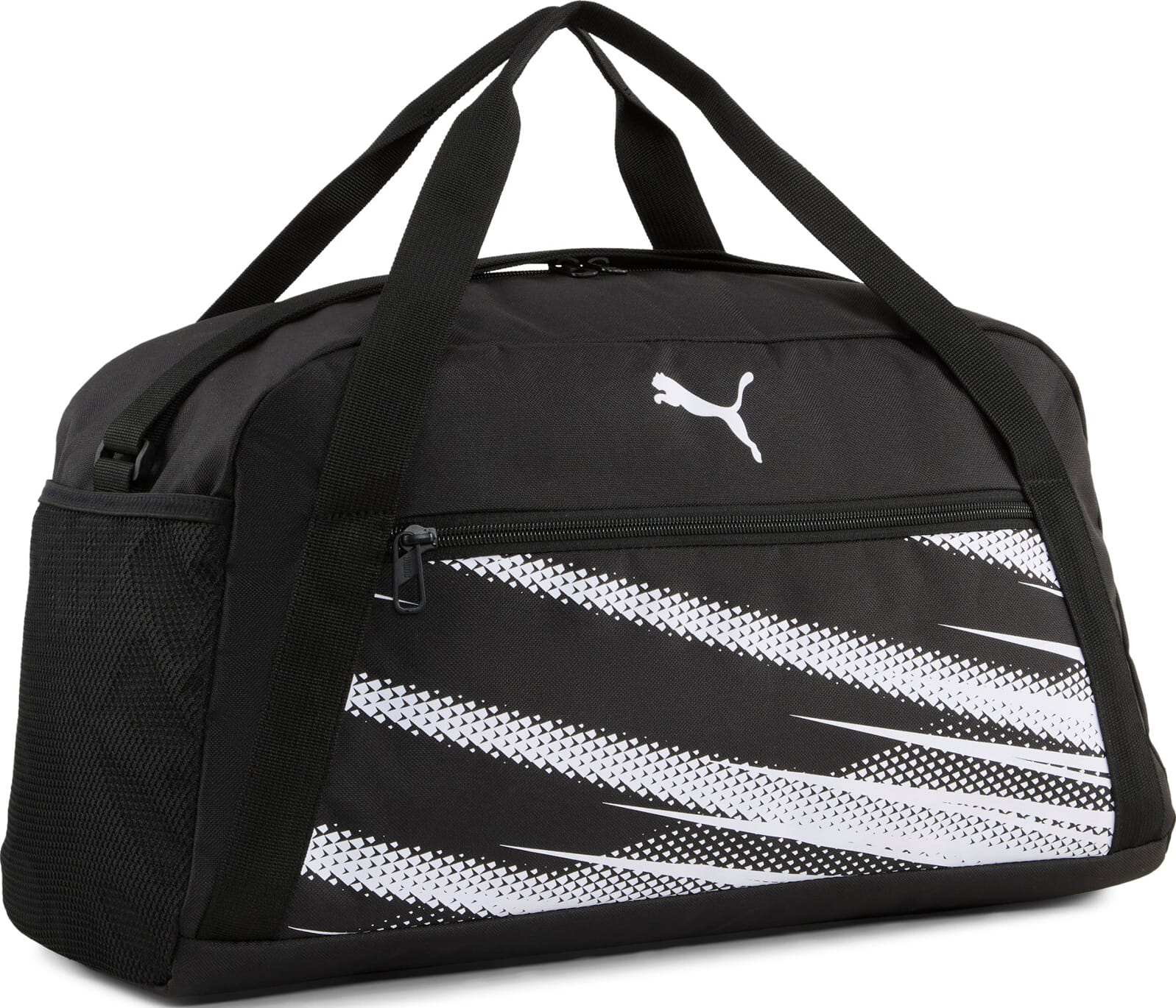 Сумка Puma ATTACANTO Sports Bag S 34L чорний, білий 49 х 25 х 24 см (091629-01) — фото 1