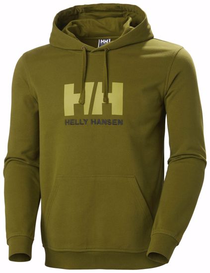Худі Helly Hansen (HH Logo) olive green — фото 1