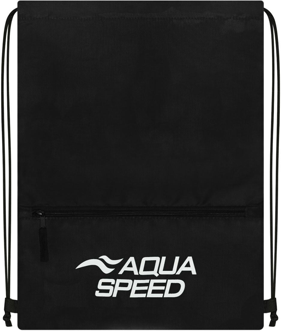 Сумка Aqua Speed GEAR SACK ZIP 9322 чорний Уні 45х34см — фото 1