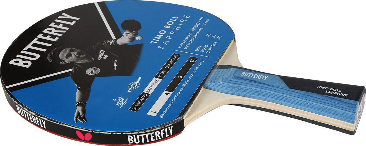 Ракетка для настільного тенісу Butterfly Timo Boll Sapphire — фото 3