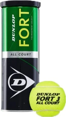М'ячі для тенісу Dunlop Fort TS 3B метал банка — фото 3