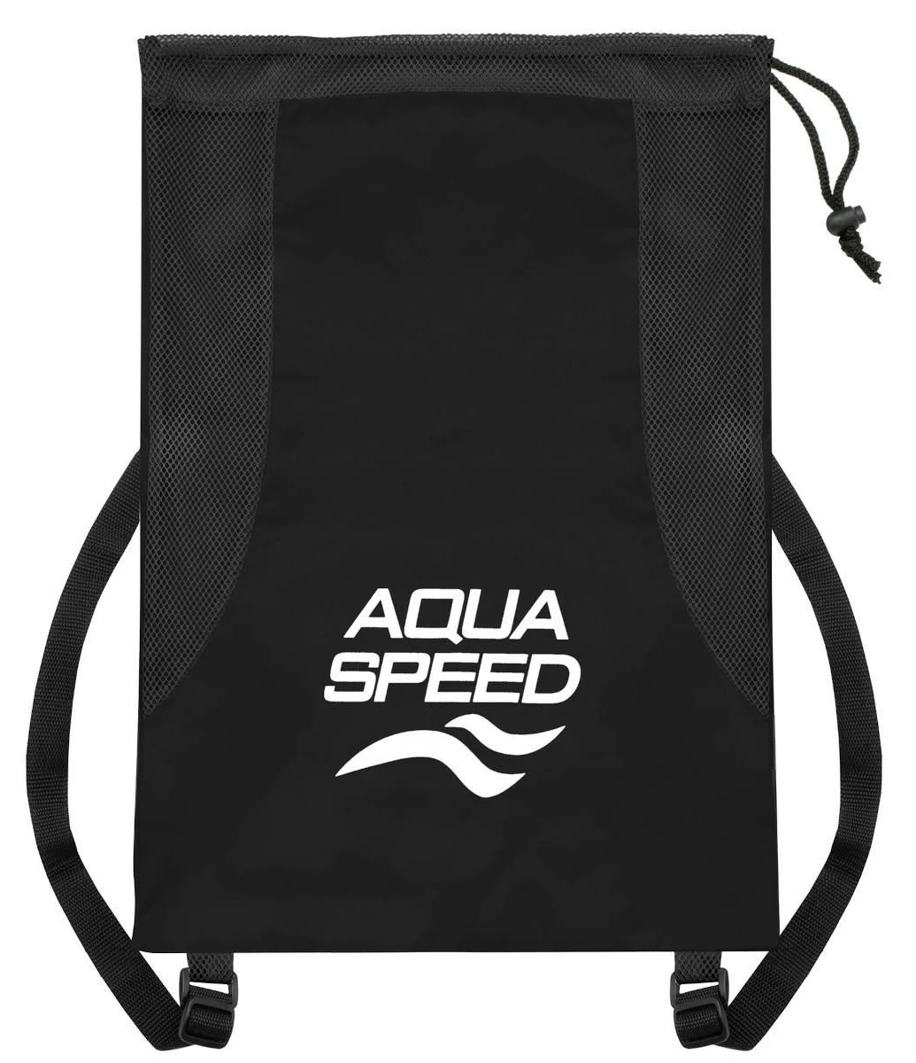 Сумка сітчаста Aqua Speed MESH BACK PACK 61164 чорний Уні 51x36 см — фото 1