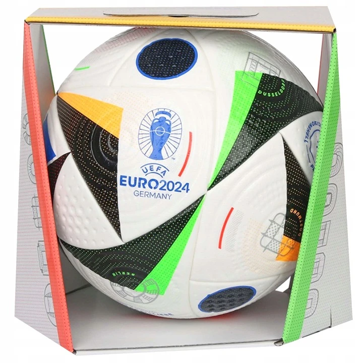 Футбольний м'яч Adidas Fussballliebe Euro 2024 OMB (FIFA QUALITY PRO) IQ3682 №5 — фото 1