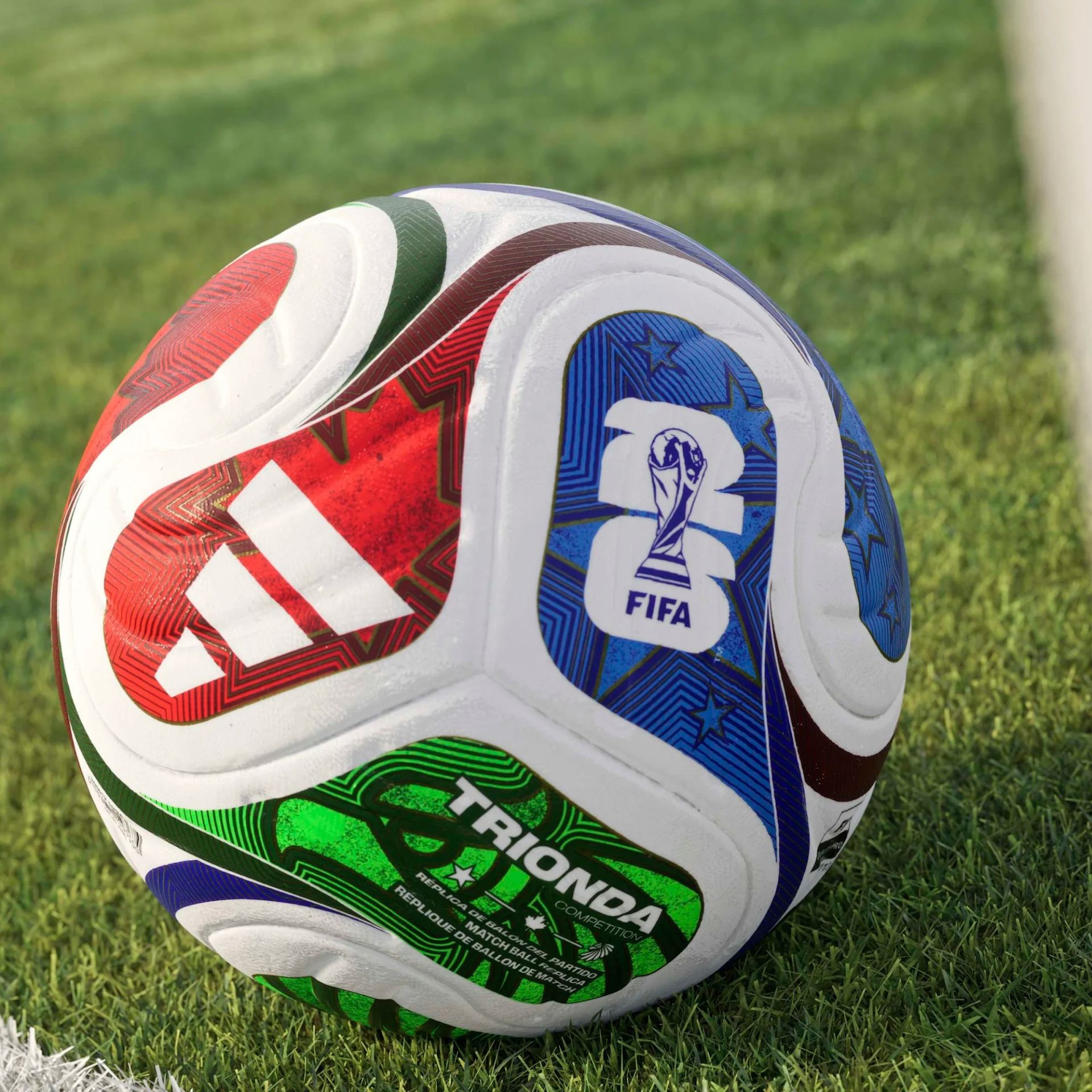 Футбольний м'яч Adidas FIFA World Cup 26™ Trionda Competition Ball (JD8031), розмір №5 — фото 1