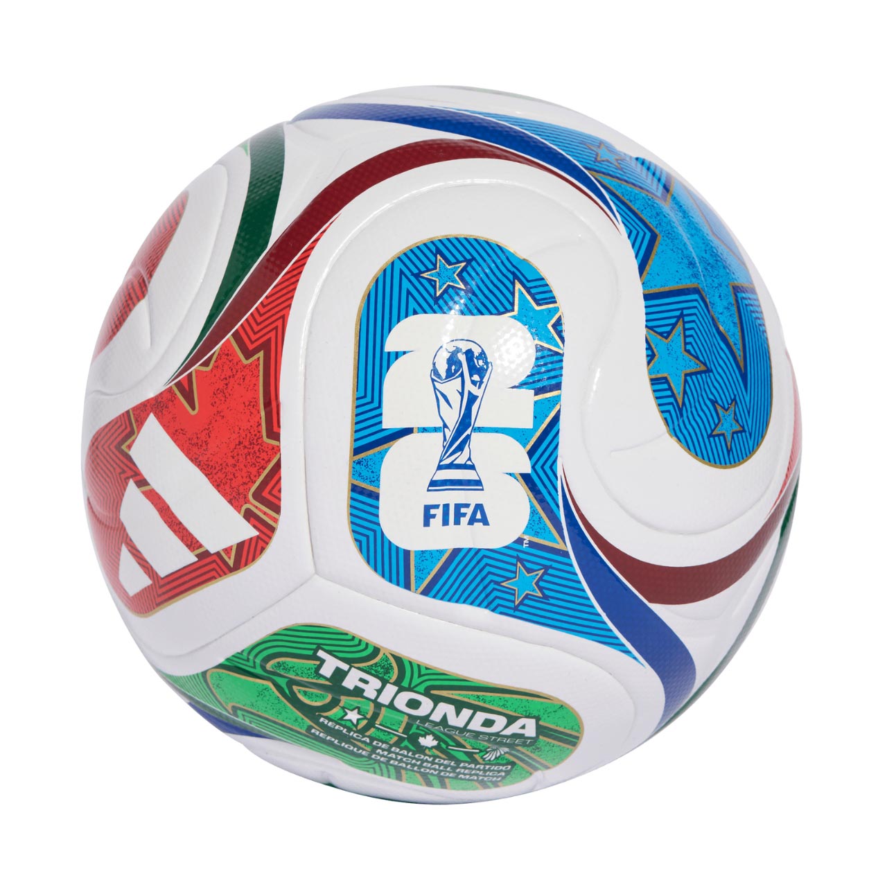 М'яч футбольний Adidas FIFA World Cup 26™ Trionda League Street JD8035 №5 — фото 1