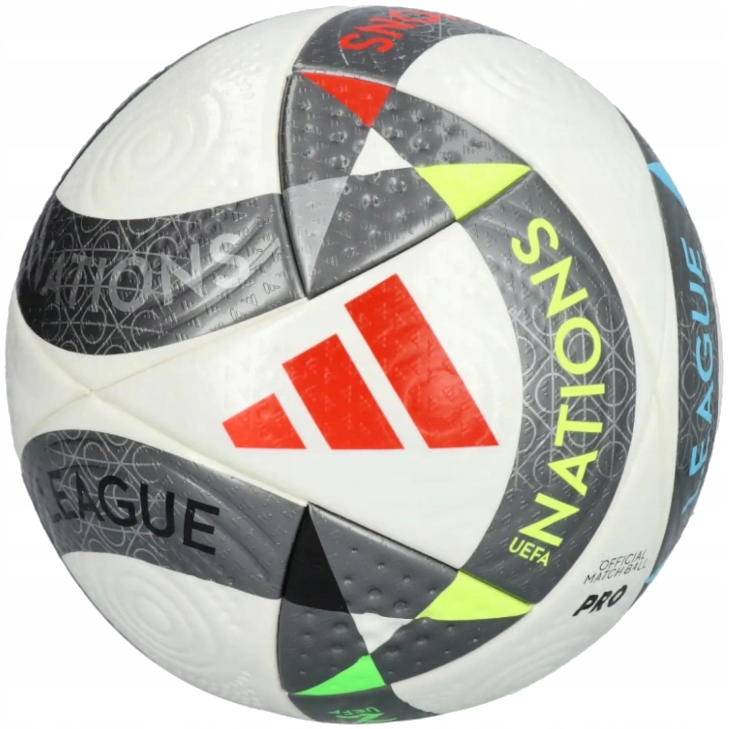 Офіційний футбольний м'яч Adidas UEFA PRO 2024 Nations League IS7441 №5 — фото 1