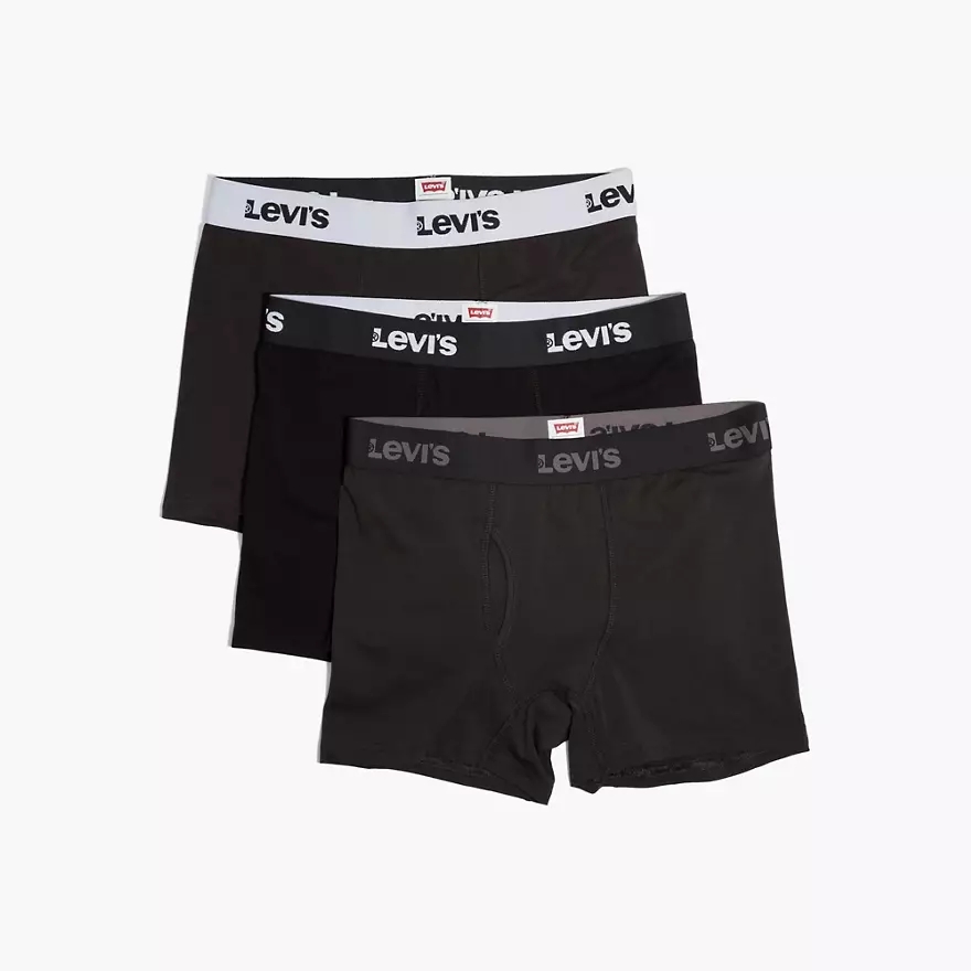 Боксери Levi's boxer briefs black — фото 1