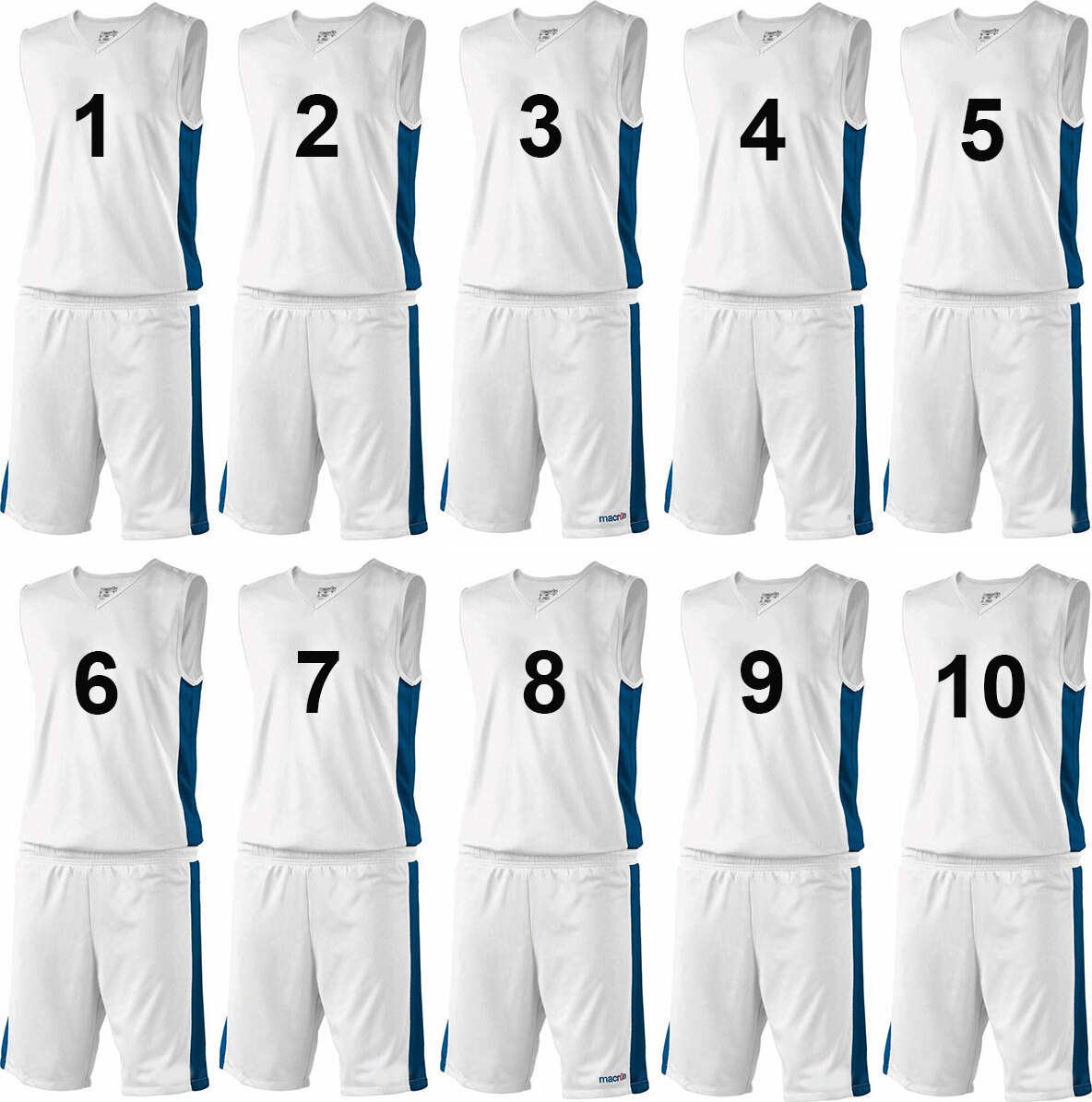 10 компл. Баскетбольної форма Your Team MA004YT10 (Україна) — фото 2