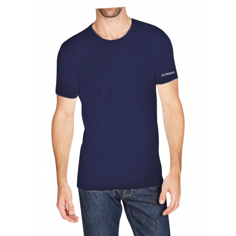 Футболка Kappa T-shirt Mezza Manica Girocollo темно-синій Чол XXL (K1306 BluNavy) — фото 1