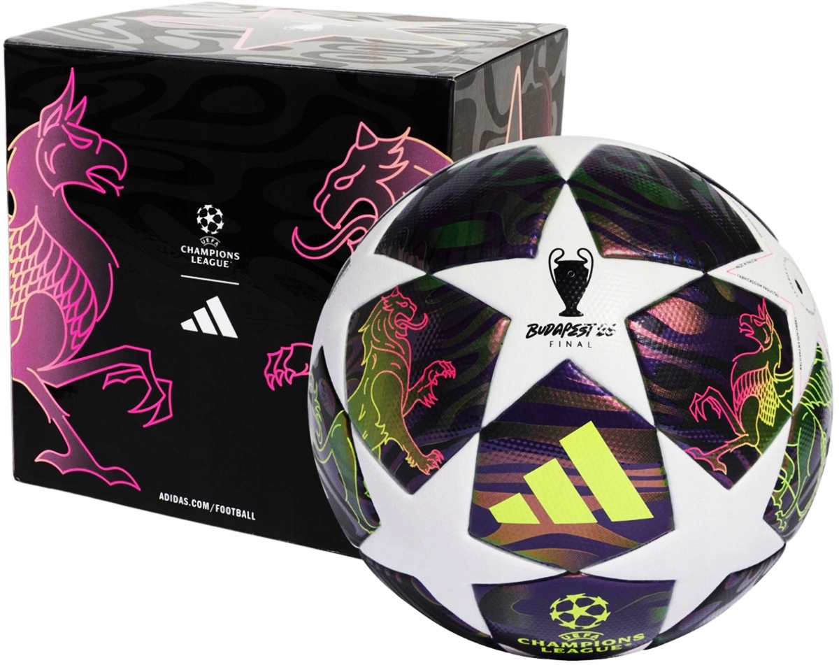 М'яч Adidas Champions League 25/26 Final League Box JX9101 — фото 1