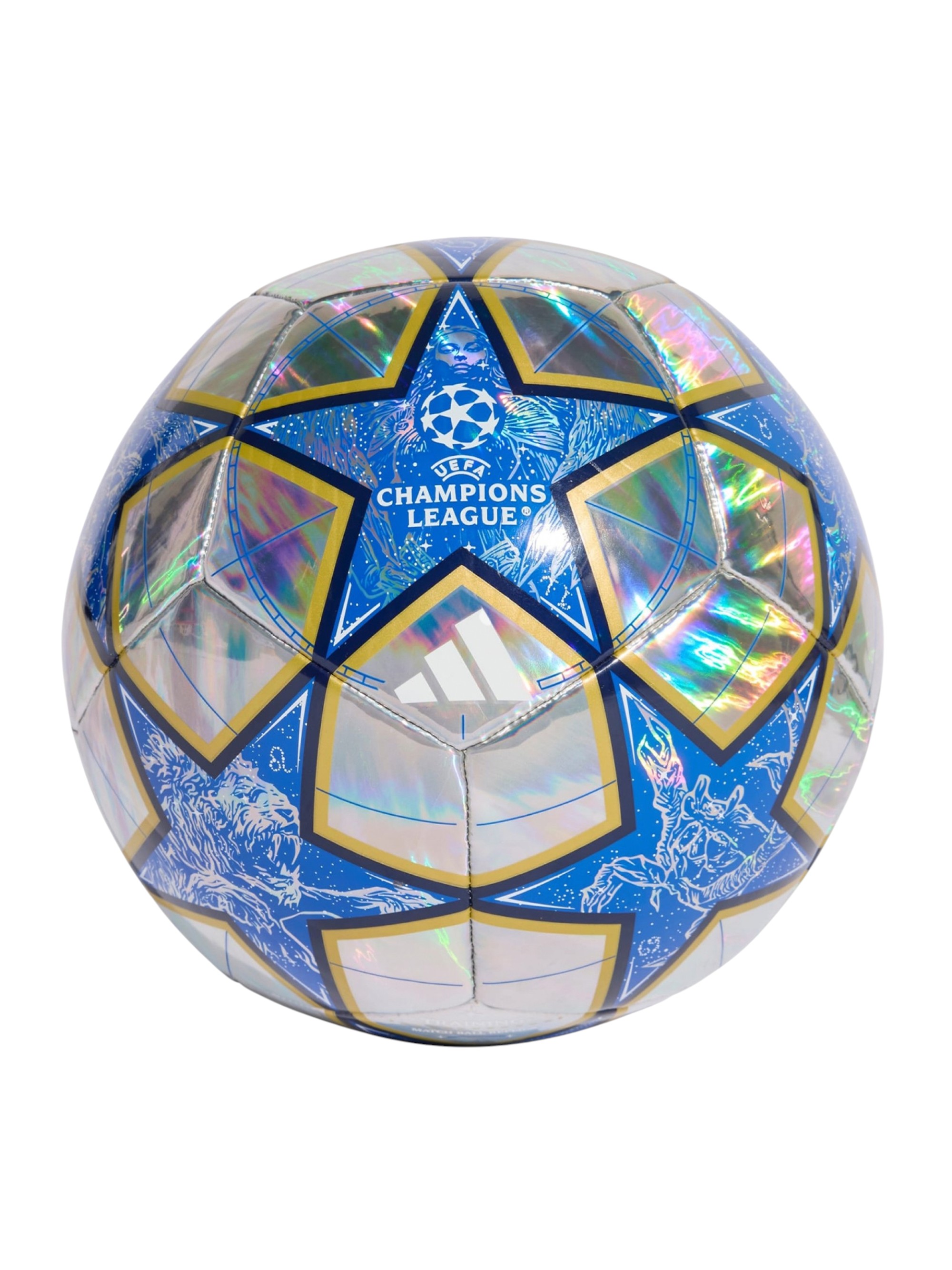 Футбольний м'яч Adidas UCL Training 25/26 League Stage Foil JP1549, розмір №5 — фото 1
