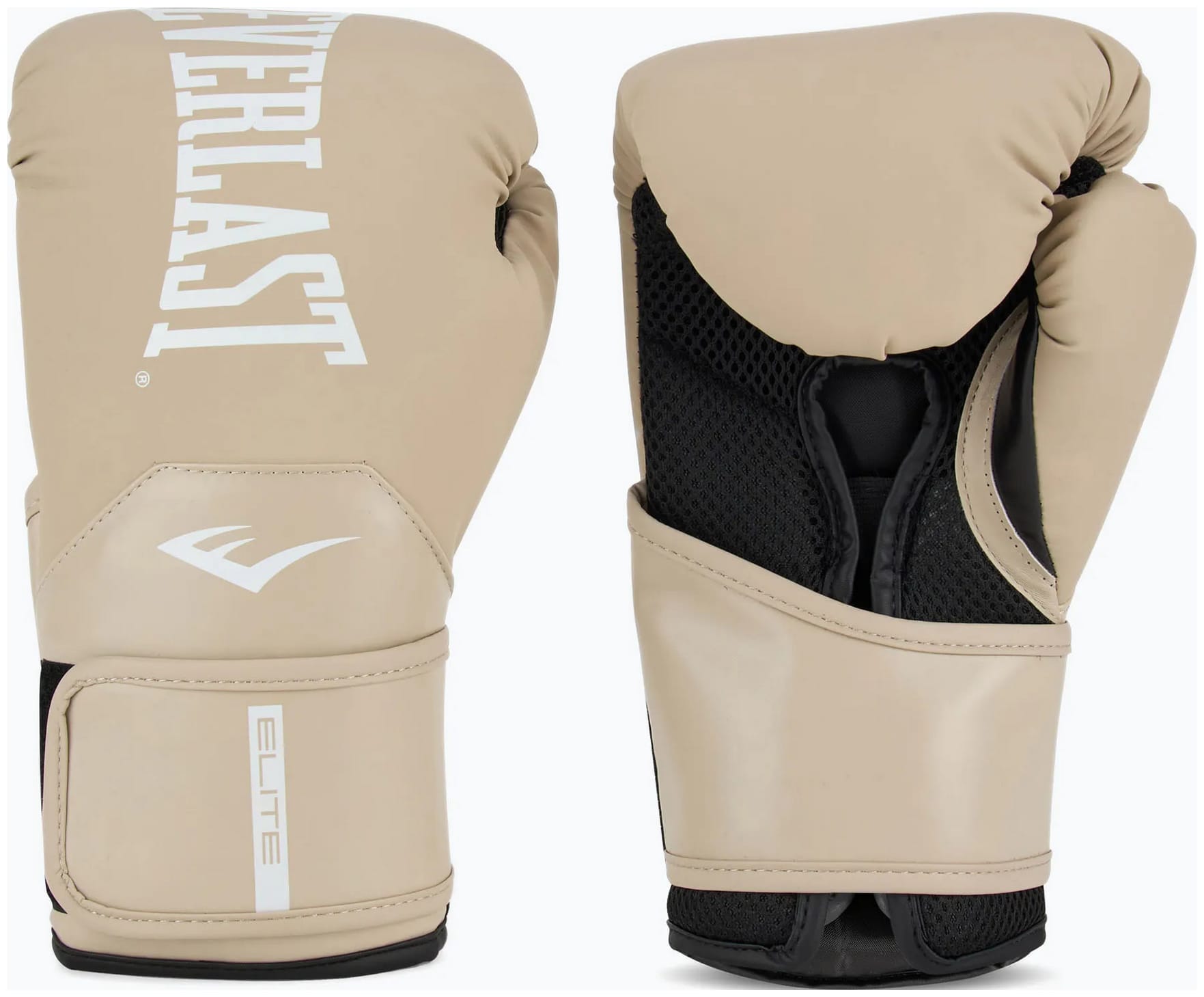 Боксерські рукавиці EVERLAST ELITE 2 BOXING GLOVES бежевий Уні 16 унцій — фото 1