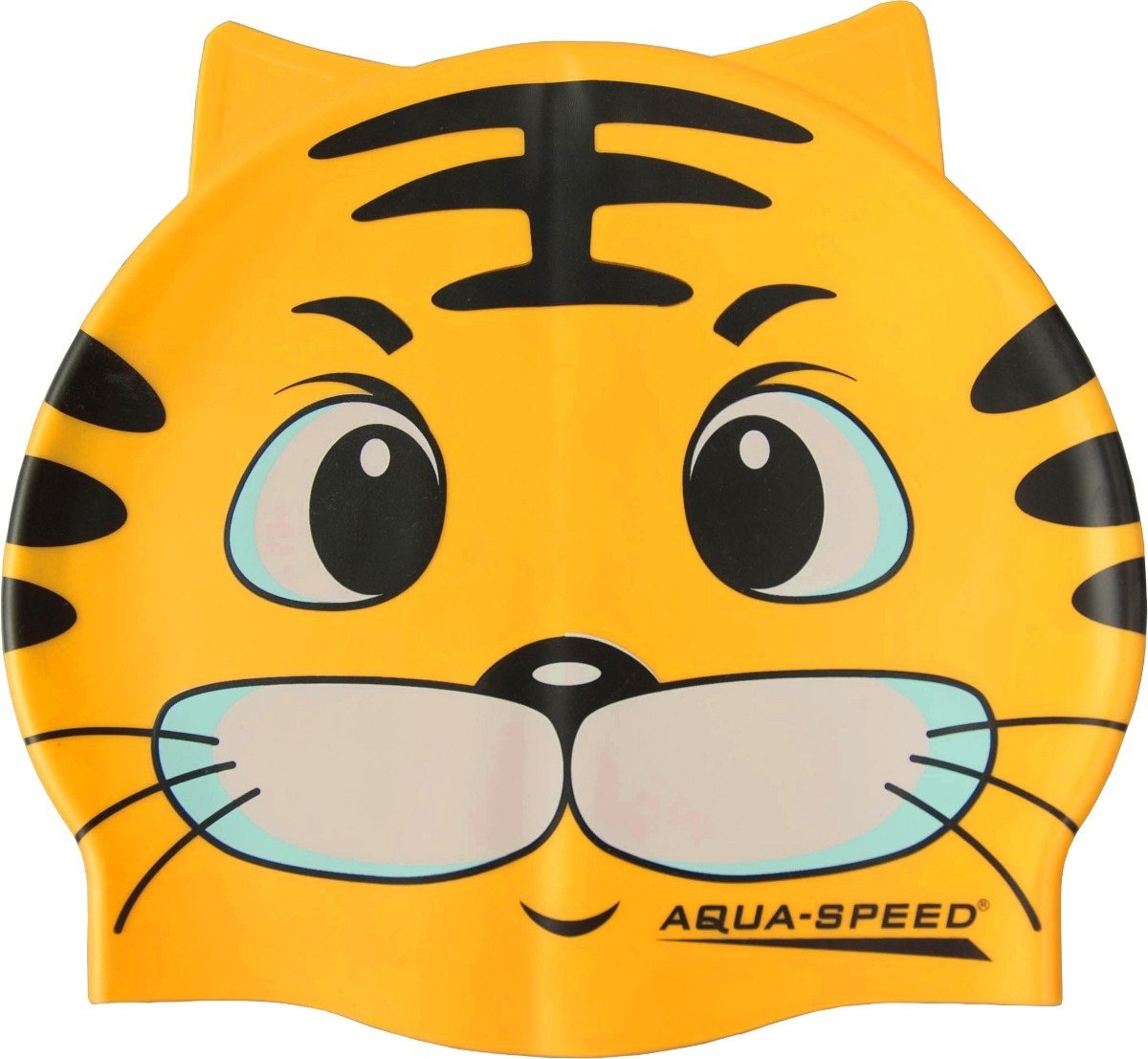 Шапка для плавання Aqua Speed ZOO CAT 5529 жовтий кіт Діт OSFM — фото 1