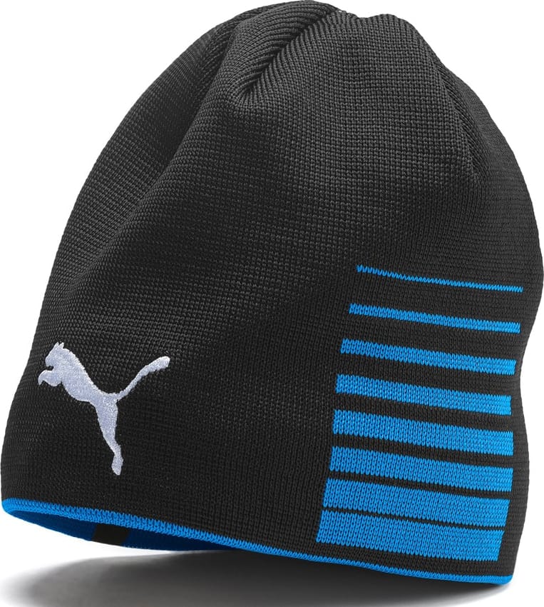 Шапка Puma LIGA Reversible Beanie чорний, синій One Size (022357-02) — фото 1