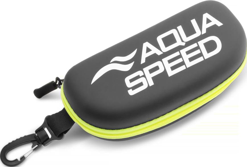 Чохол для окулярів Aqua Speed Goggle Case 62954 чорний, жовтий Уні One Size — фото 1
