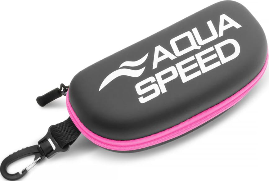 Чохол для окулярів Aqua Speed Goggle Case 62950 чорний, рожевий Уні One Size — фото 1