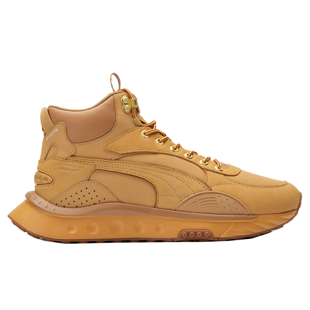 Кросівки чоловічі PUMA WILD RIDER MID HIGH TOP BEIGE — фото 1
