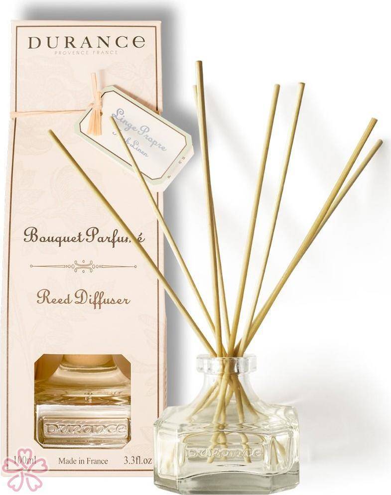 Парфюмированный набор ароматерапия Durance Perfumed Bouquets 100 мл Свіжа постільна білизна — фото 3