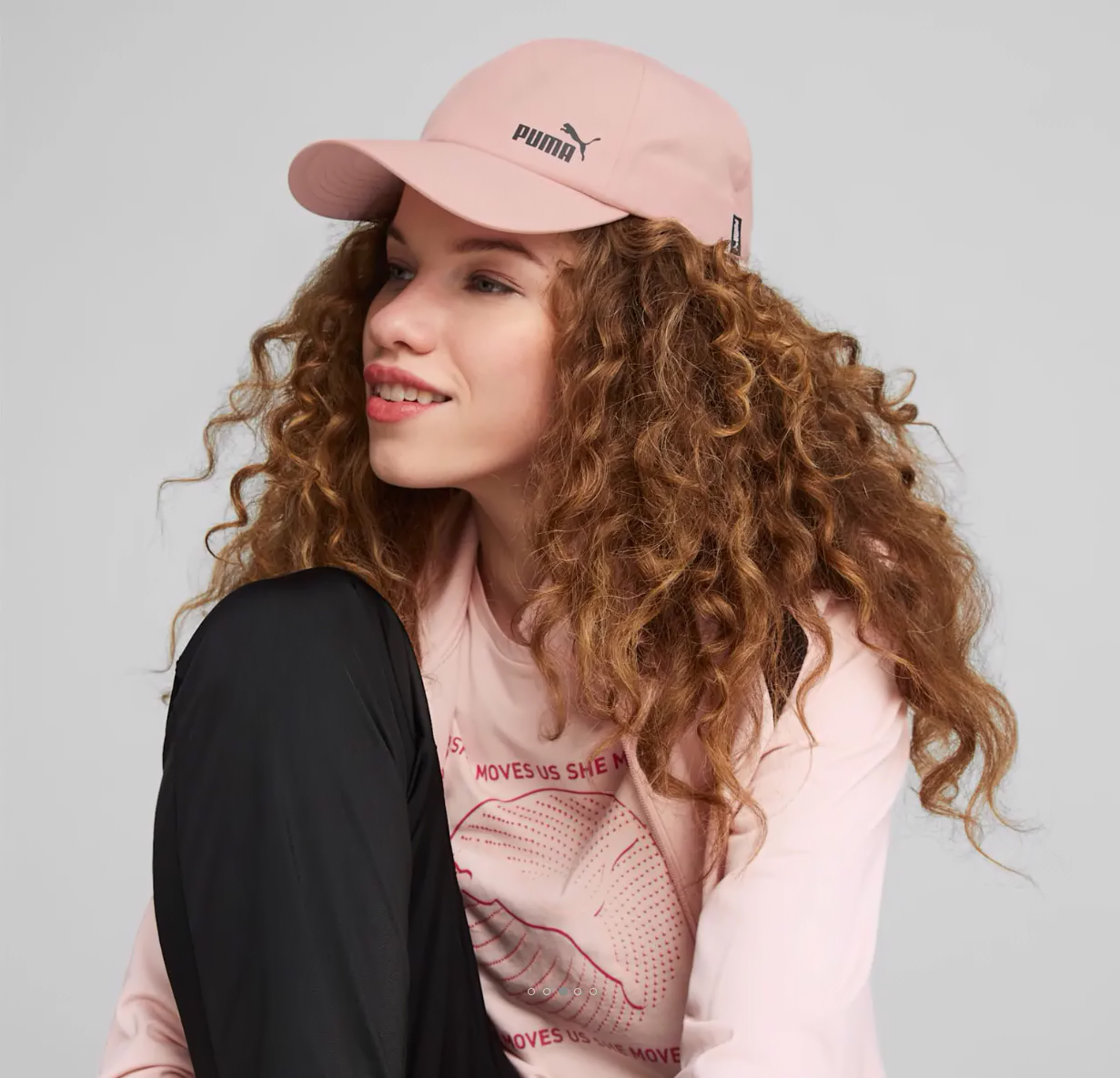 Оригінальна кепка Puma Ponytail Rose Dust — фото 2