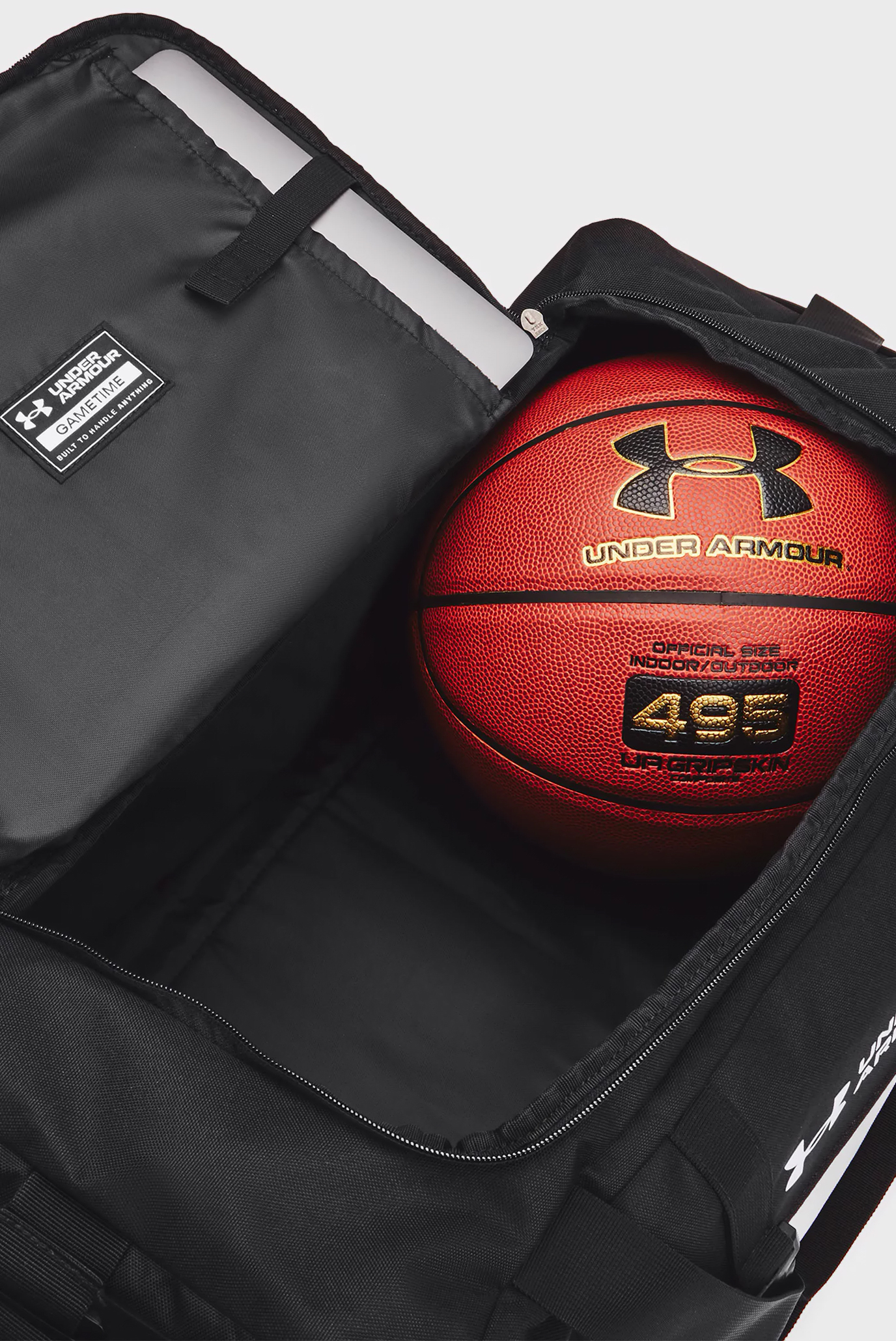 Спортивна сумка UA Triumph Duffle SM 1376466-001 Under Armour OSFM Чорний — фото 2
