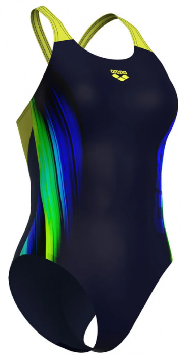 Купальник закритий для жінок Arena BREATH SWIMSUIT V BACK LB — фото 2
