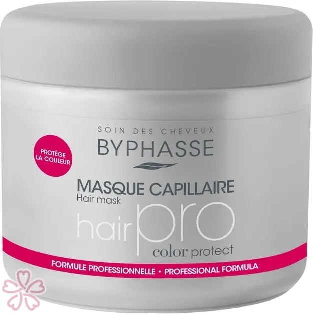 Маска для окрашенных волос Byphasse Hair Pro Hair Mask Color Protect Coloured Hair 500 г — фото 2