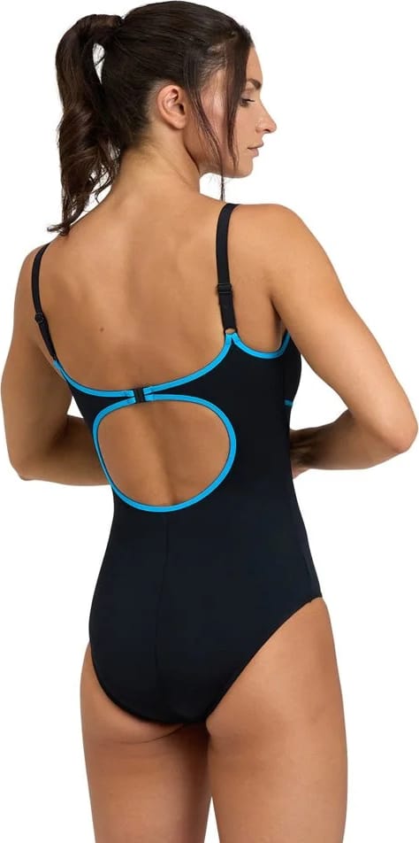Купальник закритий для жінок Arena TANIA CLIP BACK SWIMSUIT ONE P — фото 2