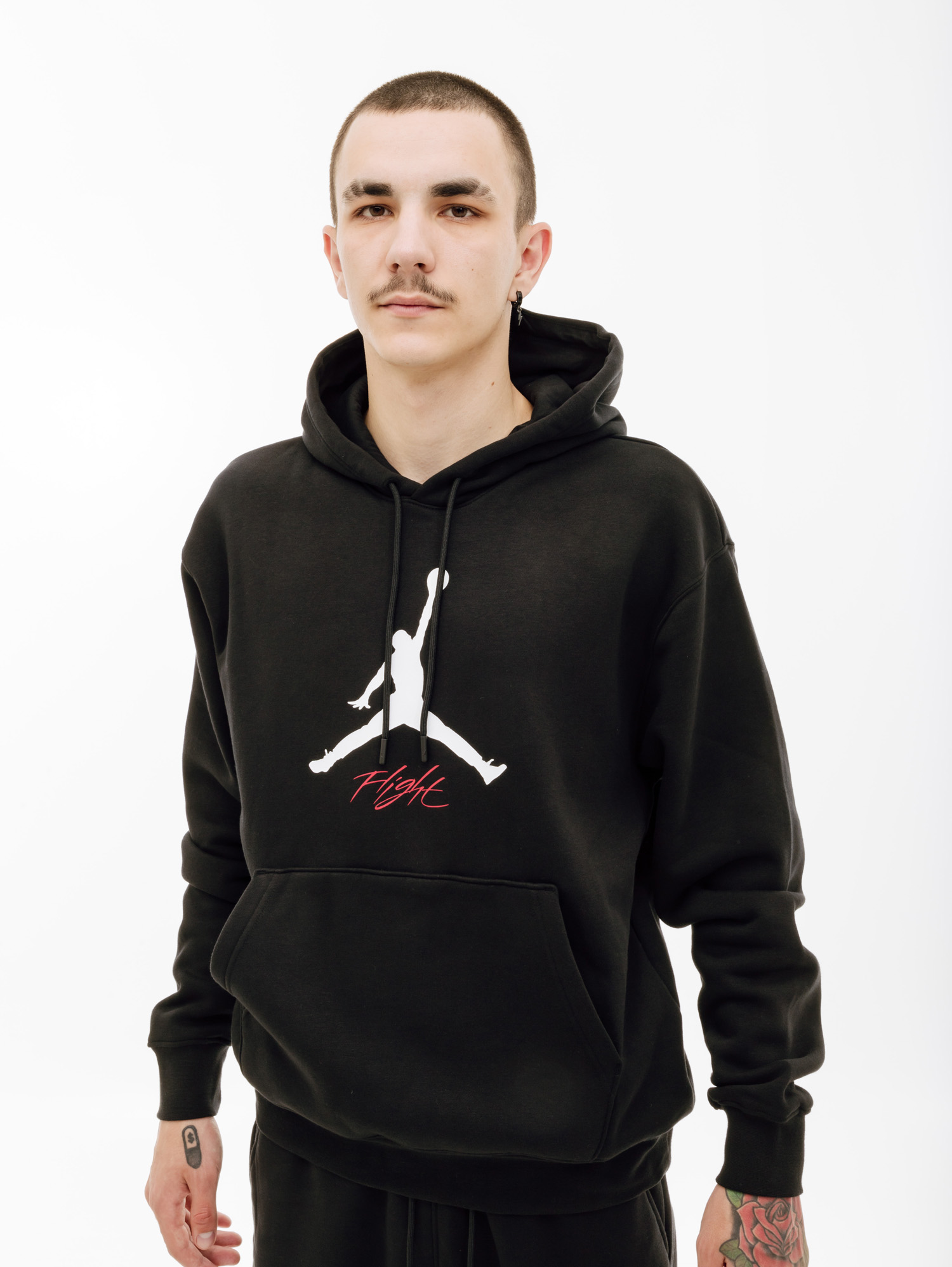 Кофта чоловіча Jordan Ess Flc Baseline Hoodie (FD7545-010) — фото 1