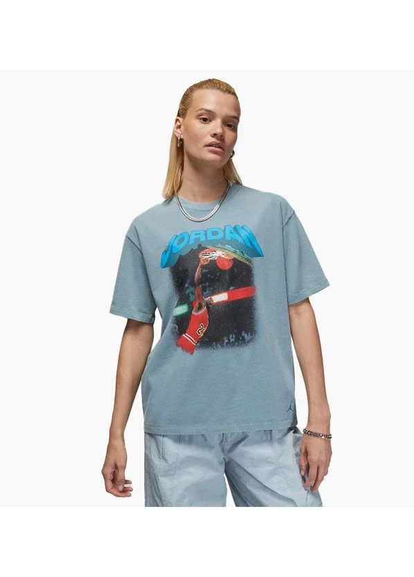 Футболка жіноча Jordan Graphic T-Shirt (FB5137-010) — фото 1