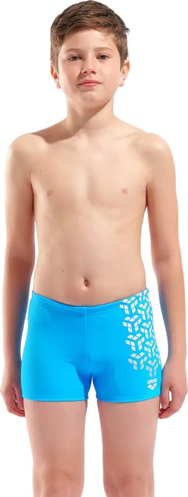 Плавки-шорти для хлопчиків Arena KIKKO V SWIM SHORT GRAPHIC блакитний, білий дитячий 152 см (006720-801) — фото 1