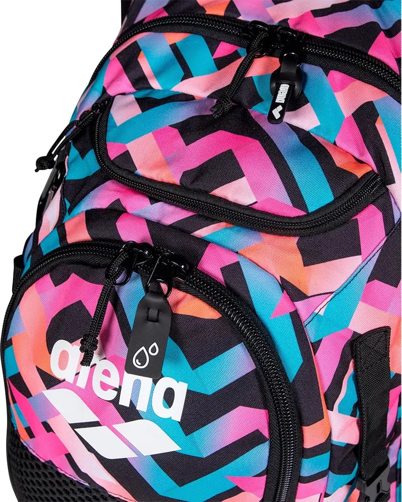 Рюкзак Arena ALL SET BACKPACK AO 45L рожевий, блакитний, чорний 55 х 38 х 28 см (010235-101) — фото 9