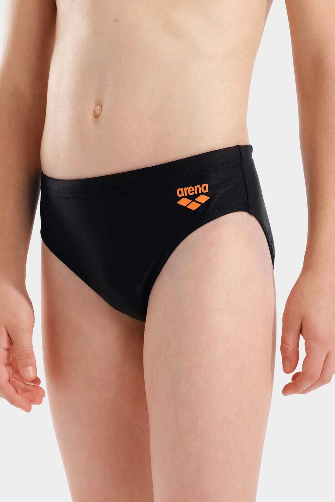 Плавки для хлопчиків Arena LETTERING SWIM BRIEFS чорний 116 см (010865-500) — фото 3