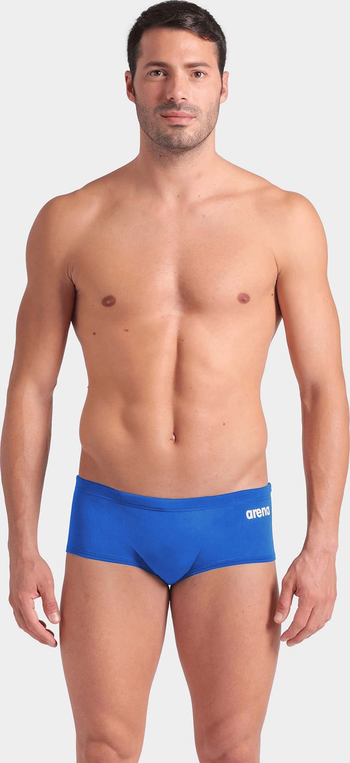 Плавки Arena TEAM SWIM LOW WAIST SHORT SOLI синій, білий Чол 100 — фото 1