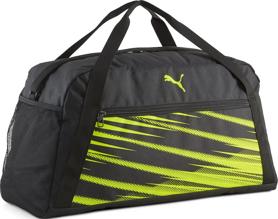 Сумка Puma ATTACANTO Sports Bag M 41L чорний, жовтий 55 х 28 x 27 см (091630-04) — фото 1