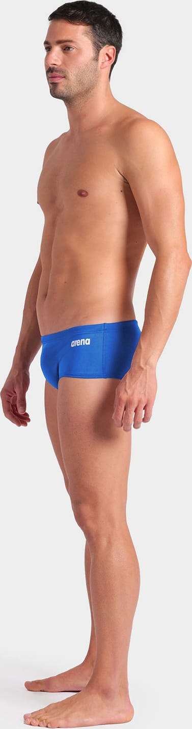 Плавки Arena TEAM SWIM LOW WAIST SHORT SOLI синій, білий Чол 85 — фото 2