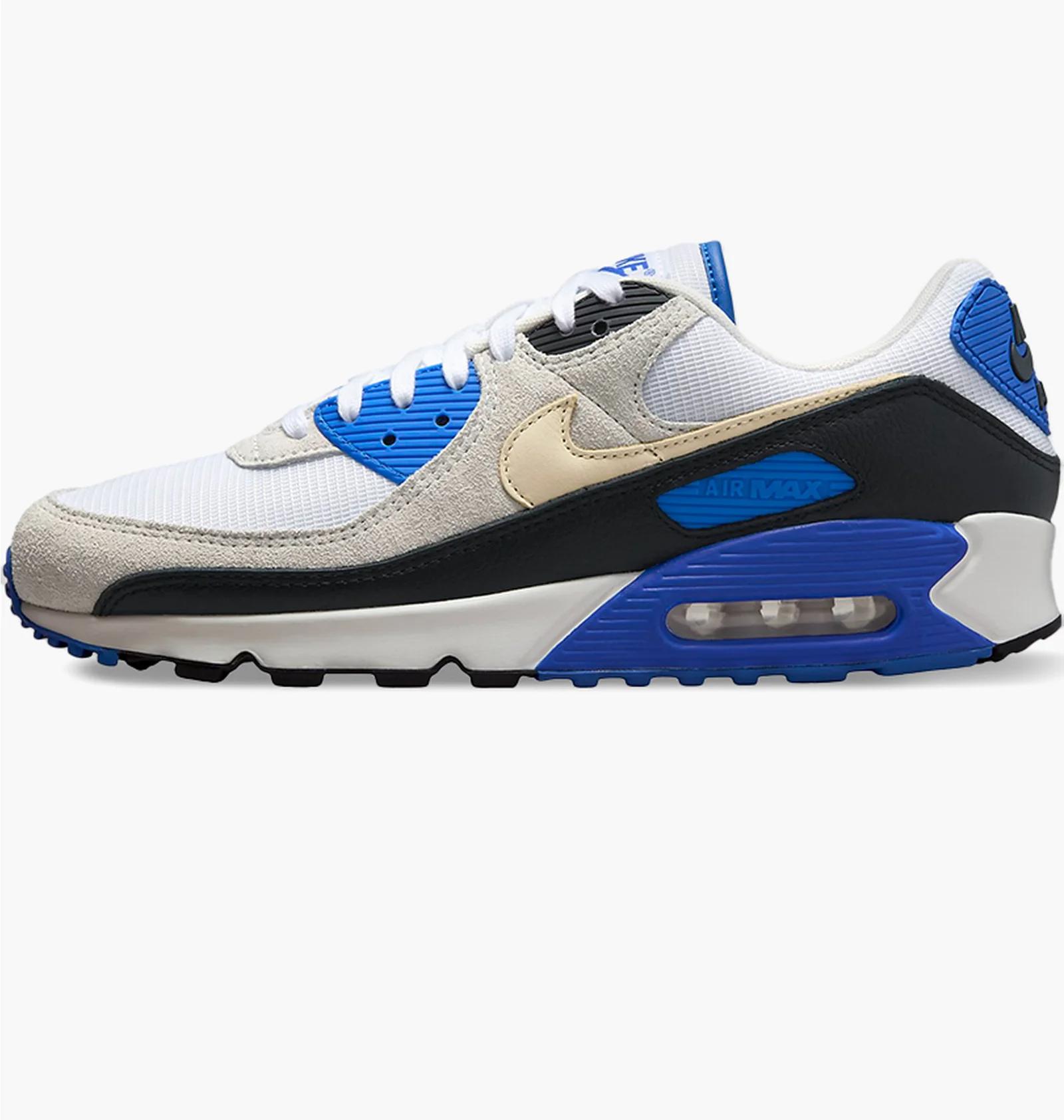 Кросівки чоловічі Nike Air Max 90 Prm Grey/White (HF3449-100) — фото 1