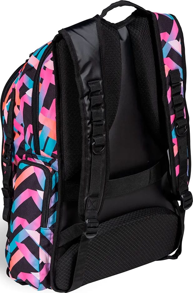 Рюкзак Arena ALL SET BACKPACK AO 45L рожевий, блакитний, чорний 55 х 38 х 28 см (010235-101) — фото 5