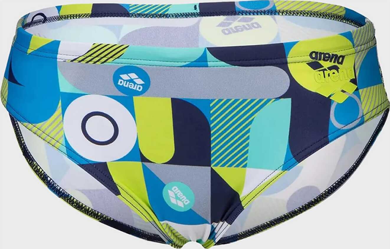 Плавки-сліпи для хлопчиків Arena WALLPAPER SWIM BRIEFS мультиколор Діт — фото 5