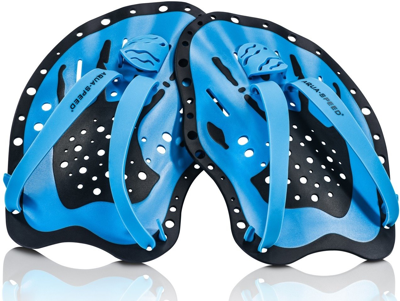Лопатки для плавання Aqua Speed SWIM PADDLE 6971 синій Уні 19х13,5см — фото 1