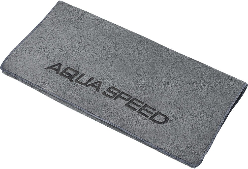 Рушник Aqua Speed DRY SOFT 7032 сірий Уні 50х100 см — фото 1