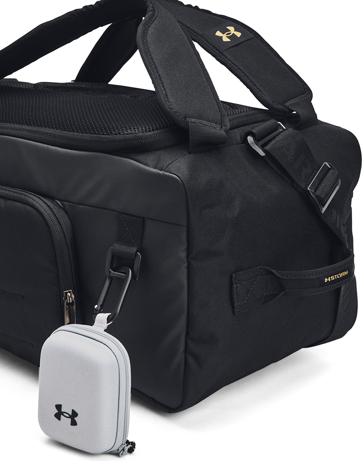 Сумка Under Armour Contain Duo SM BP Duffle 40L чорний Уні 55x40x28 см — фото 5